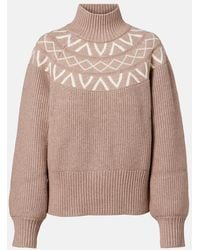 Varley - Marcie Ribbed-Knit Turtleneck Sweater - Lyst