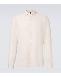 Fedeli - Nick Linen Shirt - Lyst