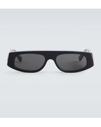 Gucci - Logo Flat-Top Sunglasses - Lyst