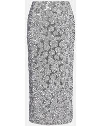 Blazé Milano - Utopia Sussex Sequined Pencil Skirt - Lyst