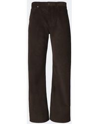 Acne Studios - Cotton Corduroy Wide-Leg Pants - Lyst