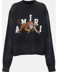 Amiri - Vintage Tiger Cotton Sweatshirt - Lyst