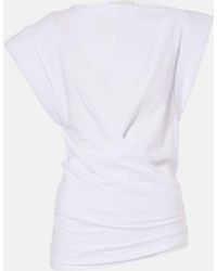 Isabel Marant - Tank Top Maisan En Jersey De Algodon - Lyst