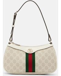 Gucci - Borsa A Spalla Ophidia Gg Small Con Pelle - Lyst