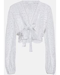 Alexandra Miro - Tabitha Lace Top - Lyst