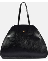 Vivienne Westwood - Yasmina Large Leather Shoulder Bag - Lyst