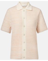 God's True Cashmere - Noble Ribbed-Knit Cashmere Shirt - Lyst