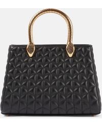 BVLGARI - Serpentine Duo Leather Top-Handle Bag - Lyst