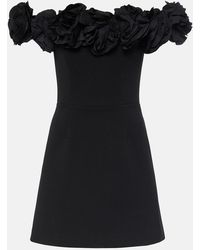 Rebecca Vallance - Odetta Floral-Applique Minidress - Lyst
