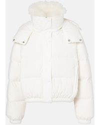 Yves Salomon - Doudoune 58Cm Shearling-Trimmed Ski Jacket - Lyst