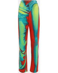 Y. Project - X Jean Paul Gaultier – Pantalon de survetement imprime en coton - Lyst