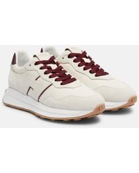 Hogan - Baskets H641 A Plateforme En Daim - Lyst