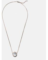 Repossi - Antifer 18Kt Rose Necklace With Mother Of Pearl And Diamonds - Lyst