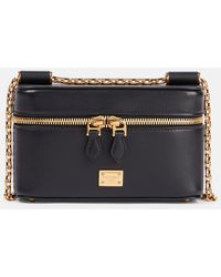 Dolce & Gabbana - Schultertasche Sicily Small Aus Leder - Lyst