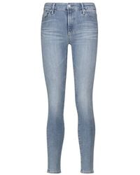 AG Jeans - Farrah Ankle Seamless Skinny Jeans - Lyst