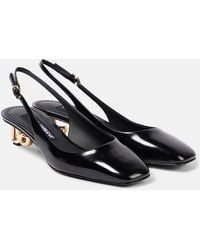 Dolce & Gabbana - Slingback-Pumps Jackie Dg 40 Aus Lackleder - Lyst