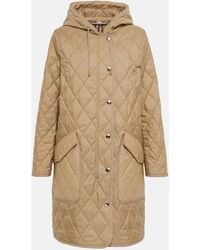 Burberry - Quilted Parka - Lyst