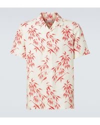Orlebar Brown - Hibbert Printed Linen Shirt - Lyst