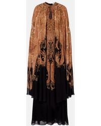 Zimmermann - Hypnotic Caped Maxi Dress - Lyst