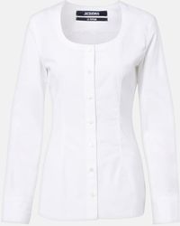Jacquemus - Camisa De Algodon - Lyst