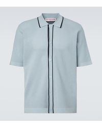 Orlebar Brown - Roddy Waffle-Knit Bowling Shirt - Lyst