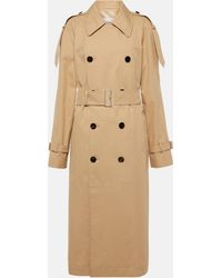 Burberry - Trench-coat en coton - Lyst