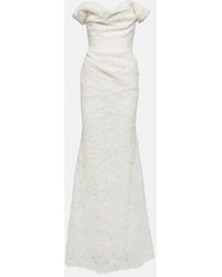 Vivienne Westwood - Bridal Nova Cora Off-shoulder Lace Gown - Lyst