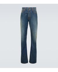 Maison Margiela - Mid-Rise Straight Jeans - Lyst