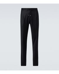 Lardini - Wool And Cashmere Pants - Lyst