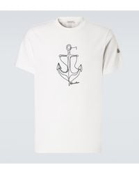 Moncler - Archivio Cotton Jersey T-Shirt - Lyst