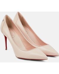 Christian Louboutin - Sporty Kate 85 Leather Pumps - Lyst