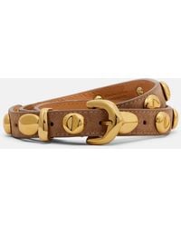Amanu - Vaal Embellished Suede Belt - Lyst