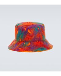 Zegna - X The Elder Statesman Wool Bucket Hat - Lyst