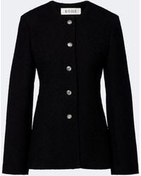 Rohe - Knitted Wool-Blend Cardigan - Lyst