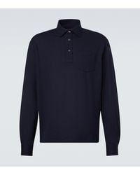 Ralph Lauren - Cotton And Cashmere Polo Shirt - Lyst