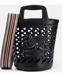 Etro - Bucket-Bag Coffa aus Leder - Lyst