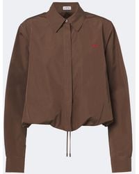 Loewe - Double L Cotton Poplin Shirt - Lyst