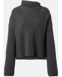JOSEPH - Ribbed-Knit Wool-Blend Turtleneck Sweater - Lyst