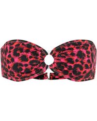 Reina Olga Bandeau Bikini-Oberteil Bandcamps - Rot