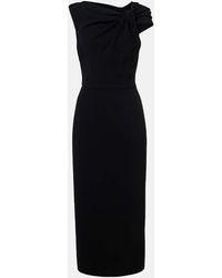 Givenchy - Draped Cocktail Dress - Lyst