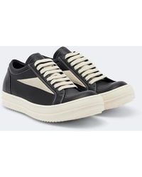Rick Owens - Vintage Sneaks Leather Sneakers - Lyst