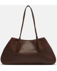 The Row - Alger Medium Leather Shoulder Bag - Lyst