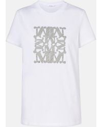 Max Mara - Bravo Printed Cotton T-Shirt - Lyst