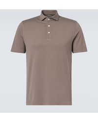 Fedeli - Zero Cotton Jersey Polo Shirt - Lyst