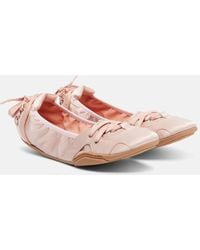 Acne Studios - Bilaria Satin Sneakers - Lyst