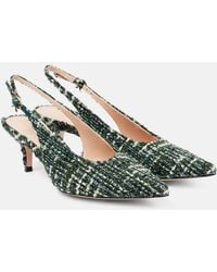Gianvito Rossi - 55 Boucle Slingback Pumps - Lyst