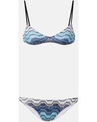 Missoni - Zigzag Lame Bikini - Lyst