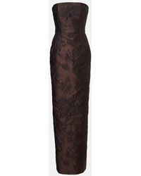 Emilia Wickstead - Robe Laelia Aus Jacquard - Lyst