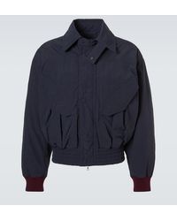Dries Van Noten - Jersey Blouson Jacket - Lyst