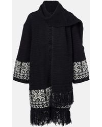 Polo Ralph Lauren - Wickel-Cardigan Aus Jacquard-Strick - Lyst